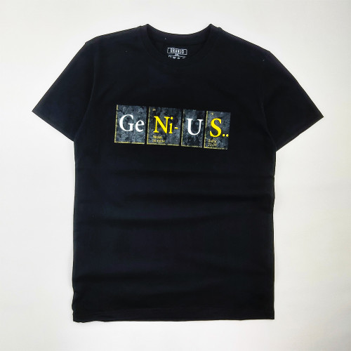 تیشرت مردانه چاپ GENIUS کد 10301