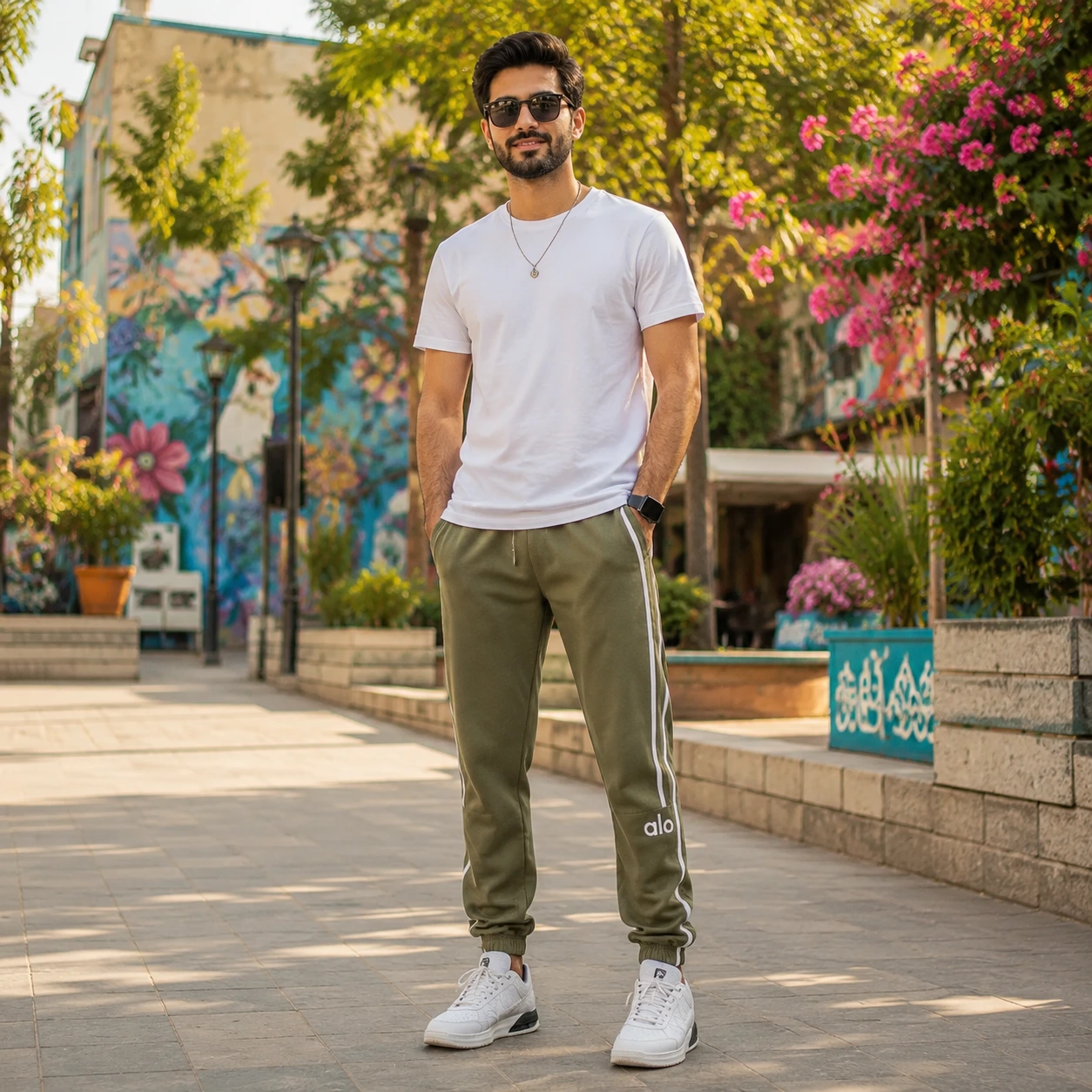 شلوار بنگال دمپا کش مردانه مدل ME- alo