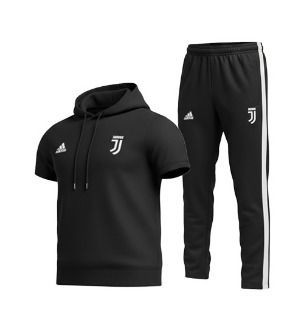 ست تیشرت کلاهدار و شلوار مردانه مدل ME-Juventus