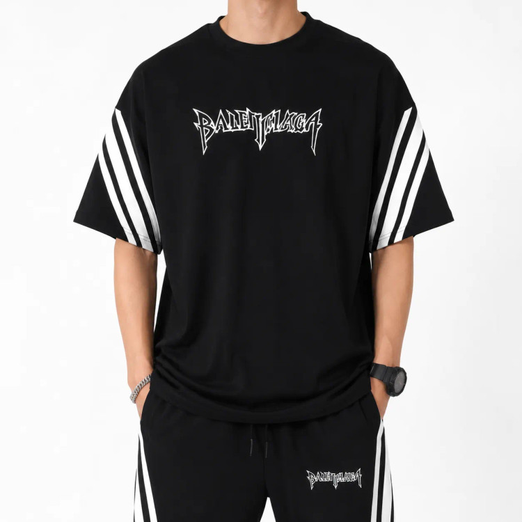 ست تیشرت شلوار مردانه نخ پنبه مدل HIVA-Balenciaga