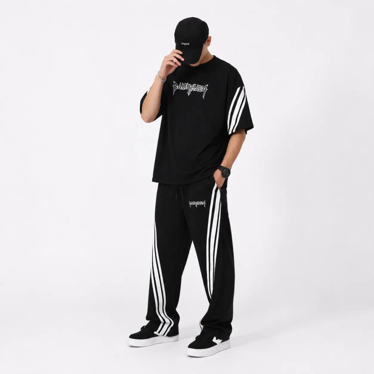 ست تیشرت شلوار مردانه نخ پنبه مدل HIVA-Balenciaga