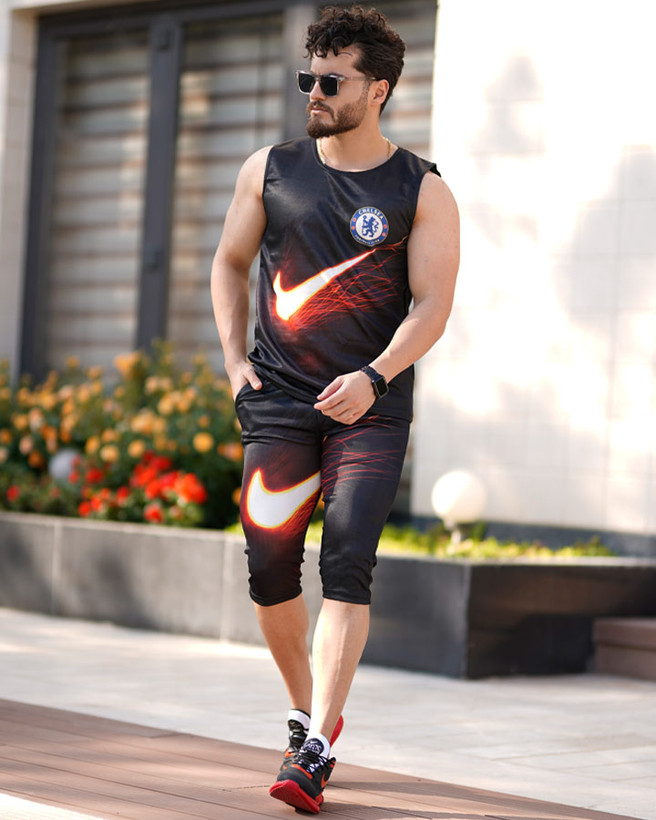 تاپ و شلوارک مردانه Nike مدل SAB-Frank