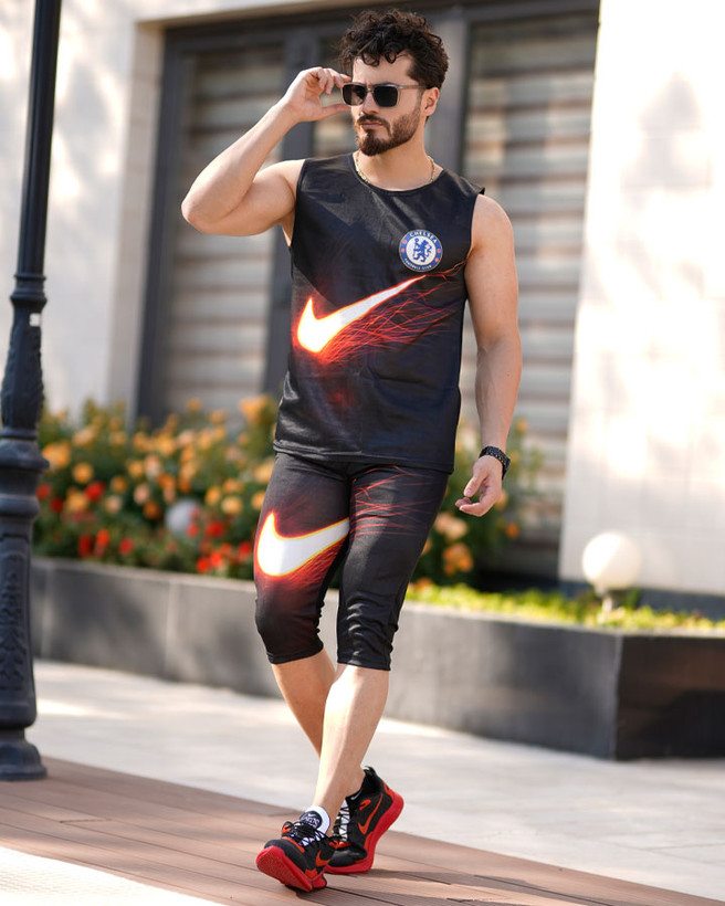 تاپ و شلوارک مردانه Nike مدل SAB-Frank