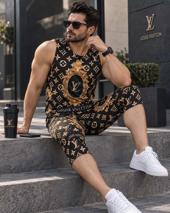 ست تاپ و شلوارک مردانه مدل SAB-Arsan